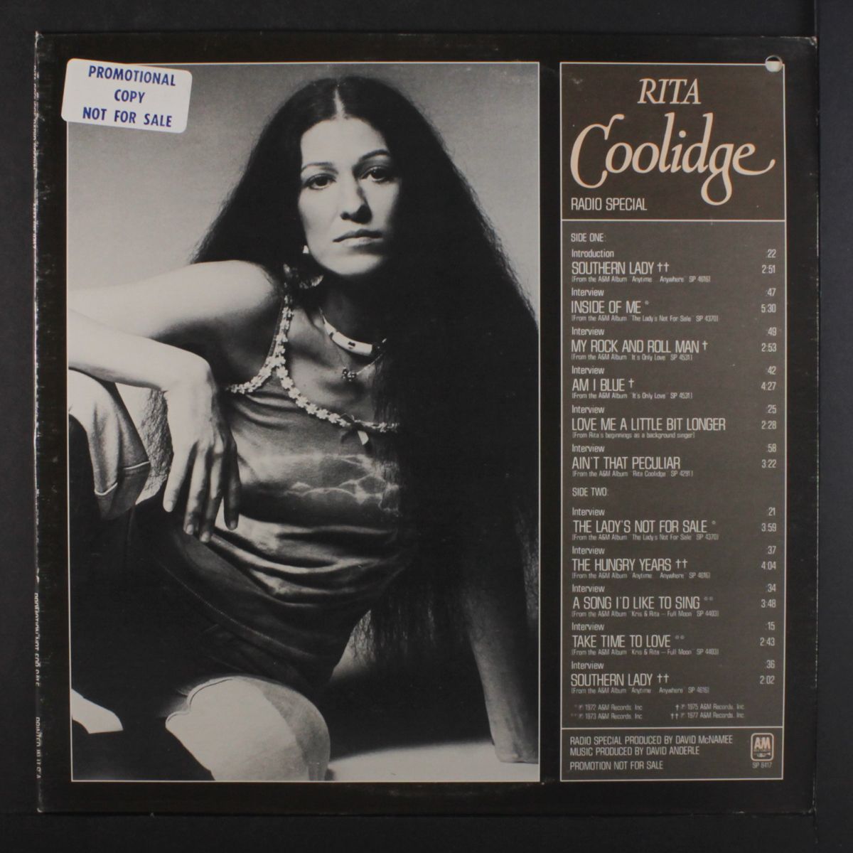 radio special by RITA COOLIDGE