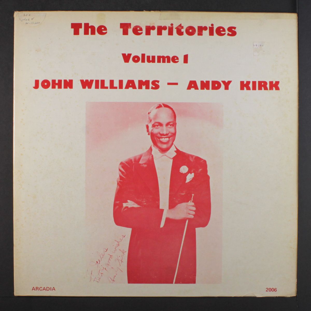 the territories by JOHN WILLIAMS & ANDY KIRK