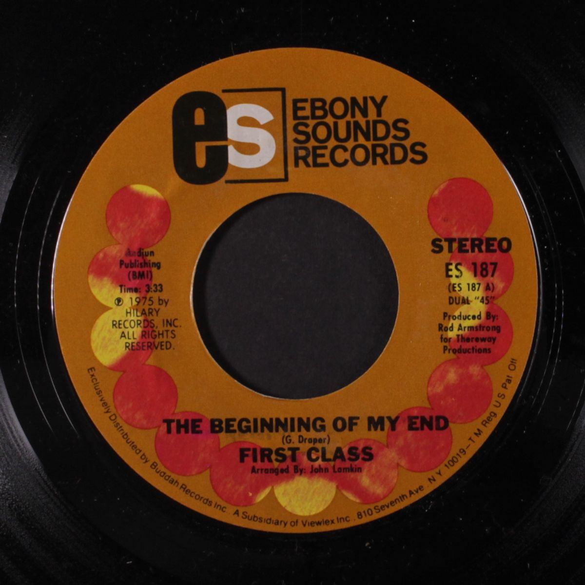 it's never too late / the beginning of my end by FIRST CLASS