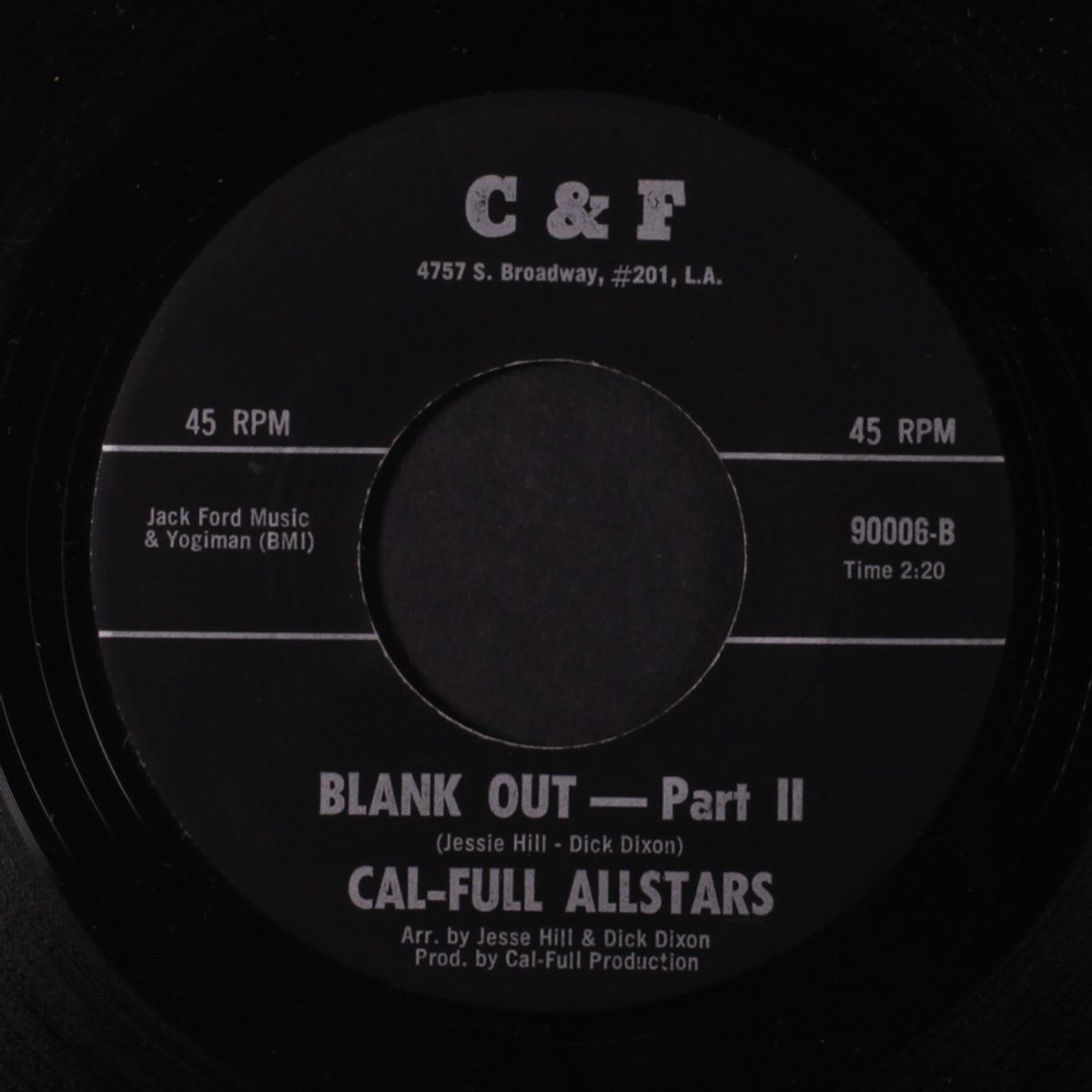 blank out / part 2 by CAL-FULL ALLSTARS