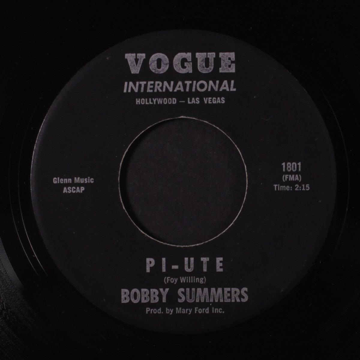 pi-ute / the big guitar by BOBBY SUMMERS