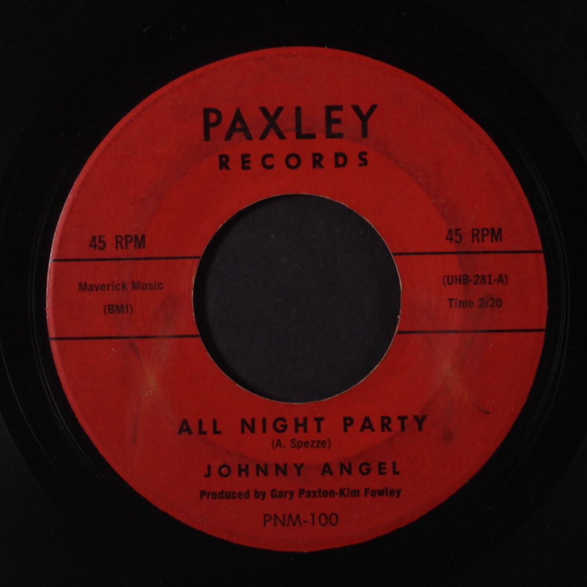 all night party / baby, you've got soul by JOHNNY ANGEL