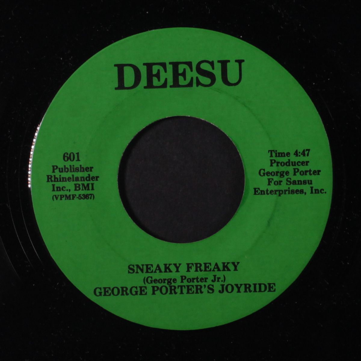 cissy strut / sneaky freaky by GEORGE PORTER'S JOYRIDE