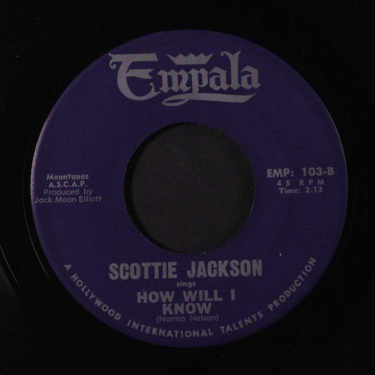 the beat and bounce / how will i know by SCOTTIE JACKSON