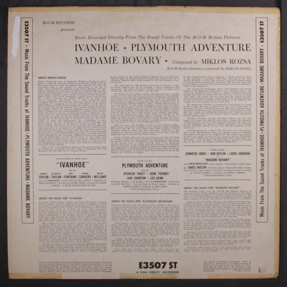 ivanhoe/plymouth adventure by SOUNDTRACK