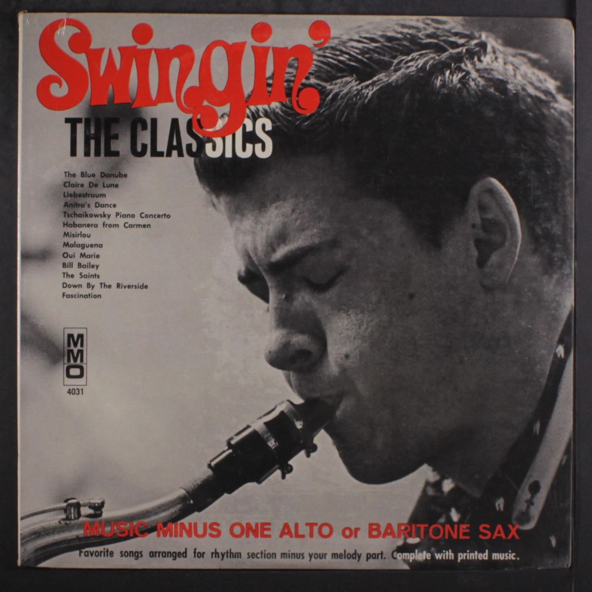 swingin' the classics: music minus one clarinet, trumpet or tenor sax by MUSIC MINUS ONE