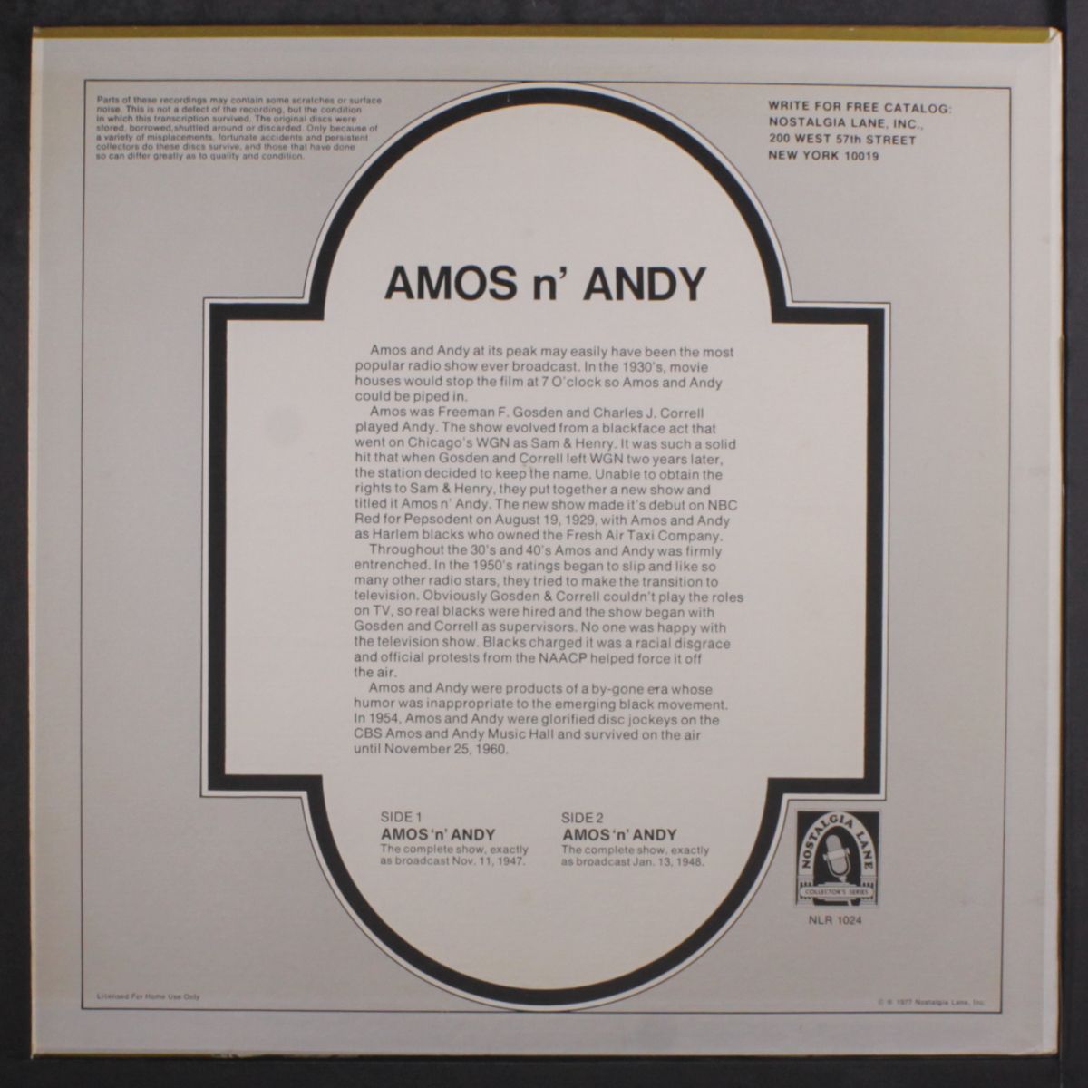 amos 'n andy by AMOS 'N' ANDY