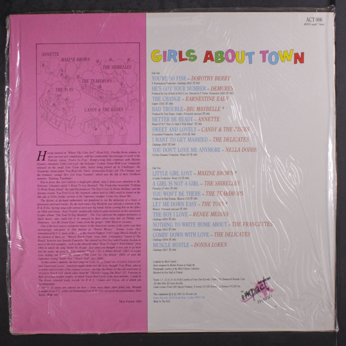 girls about town by VARIOUS