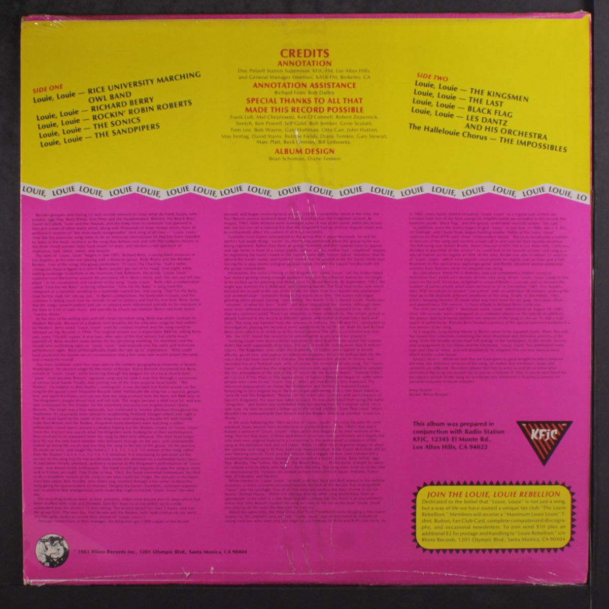 the best of louie, louie by VARIOUS