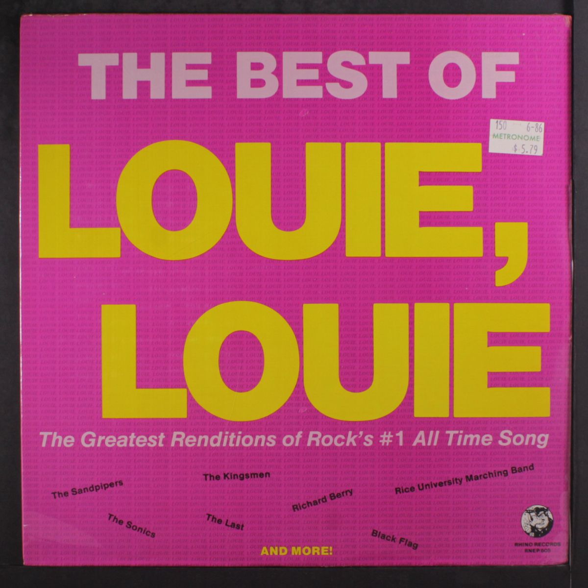 the best of louie, louie by VARIOUS