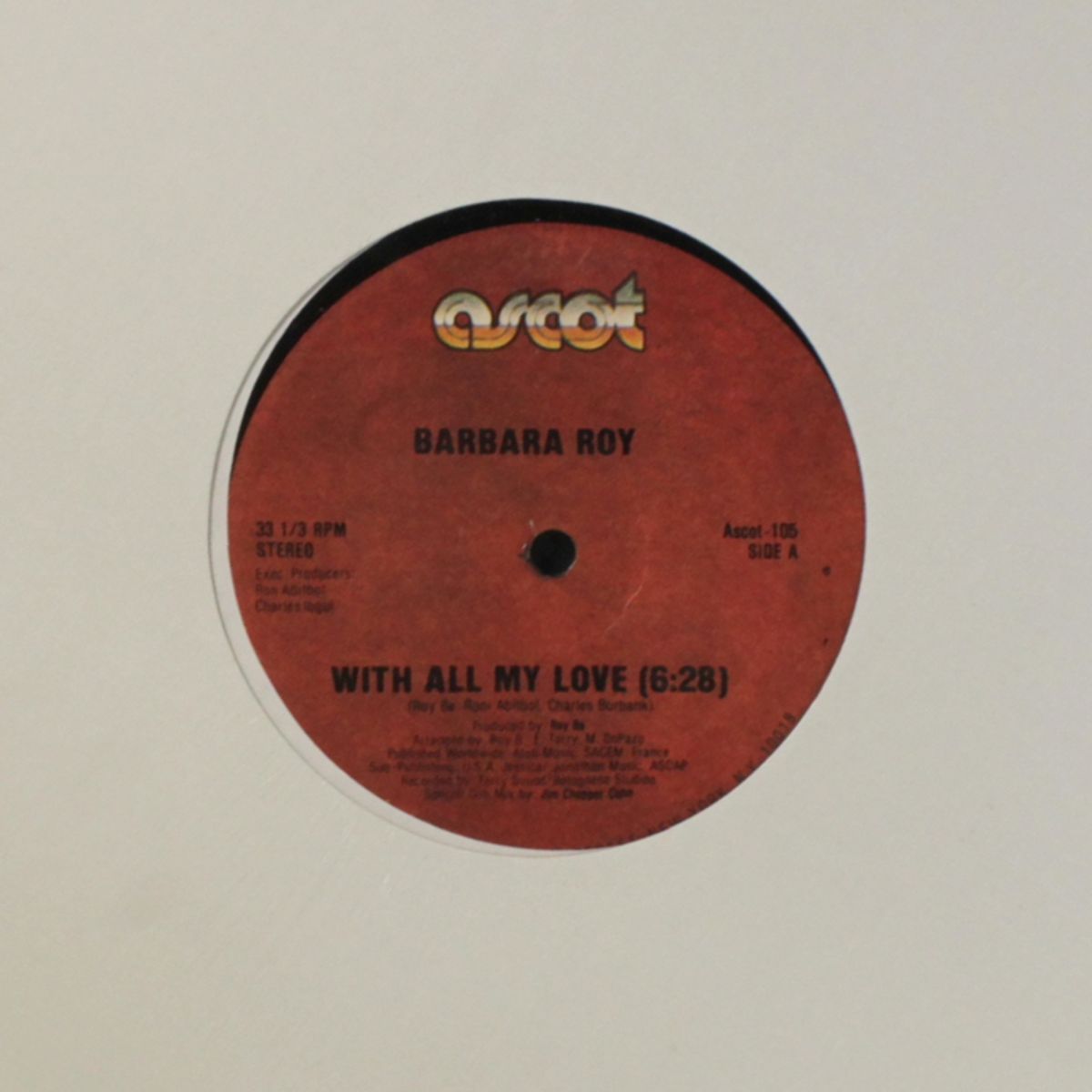 with all my love by BARBARA ROY