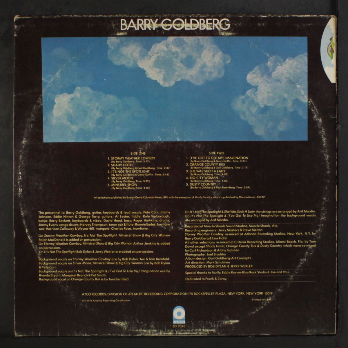 barry goldberg by BARRY GOLDBERG