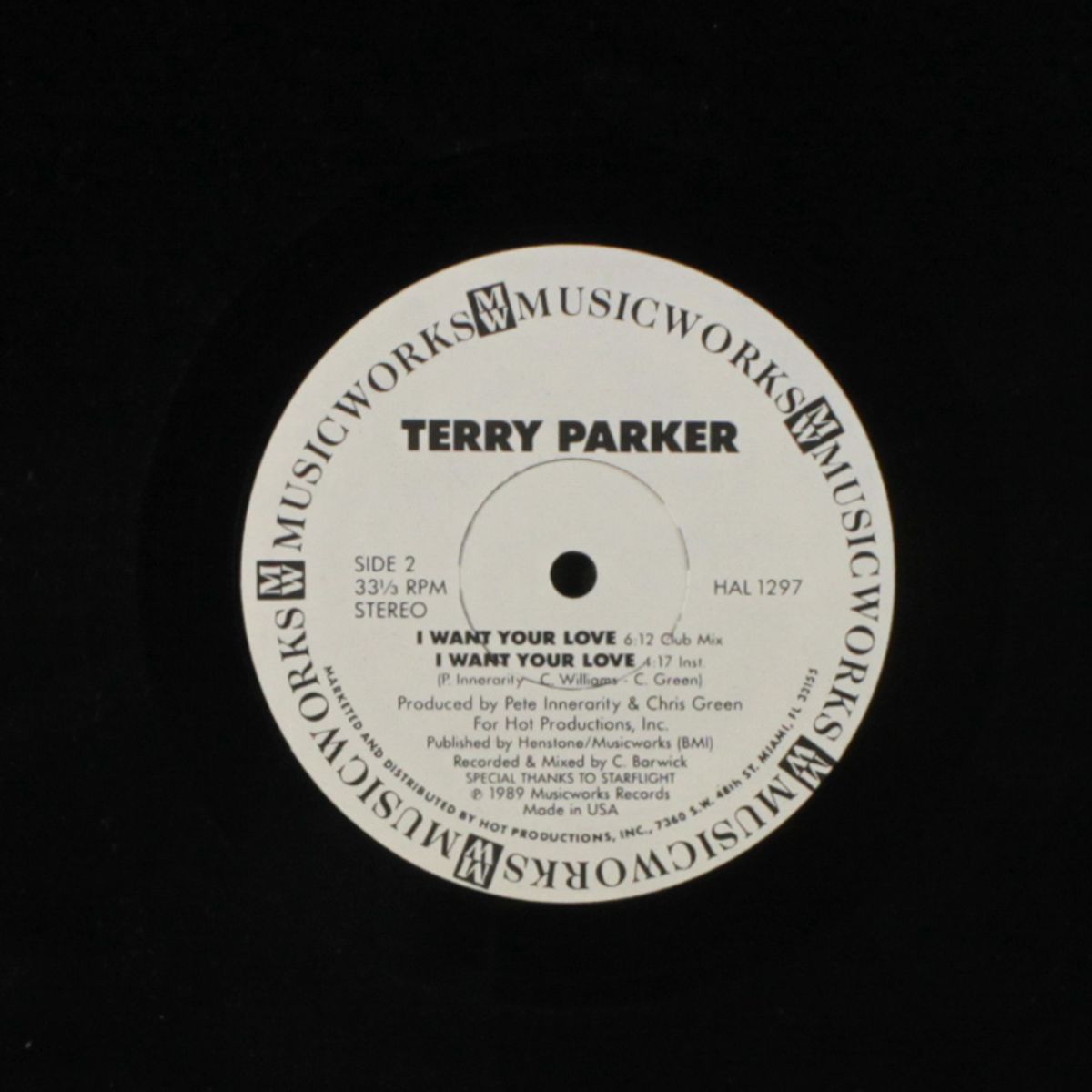 i want your love by TERRY PARKER