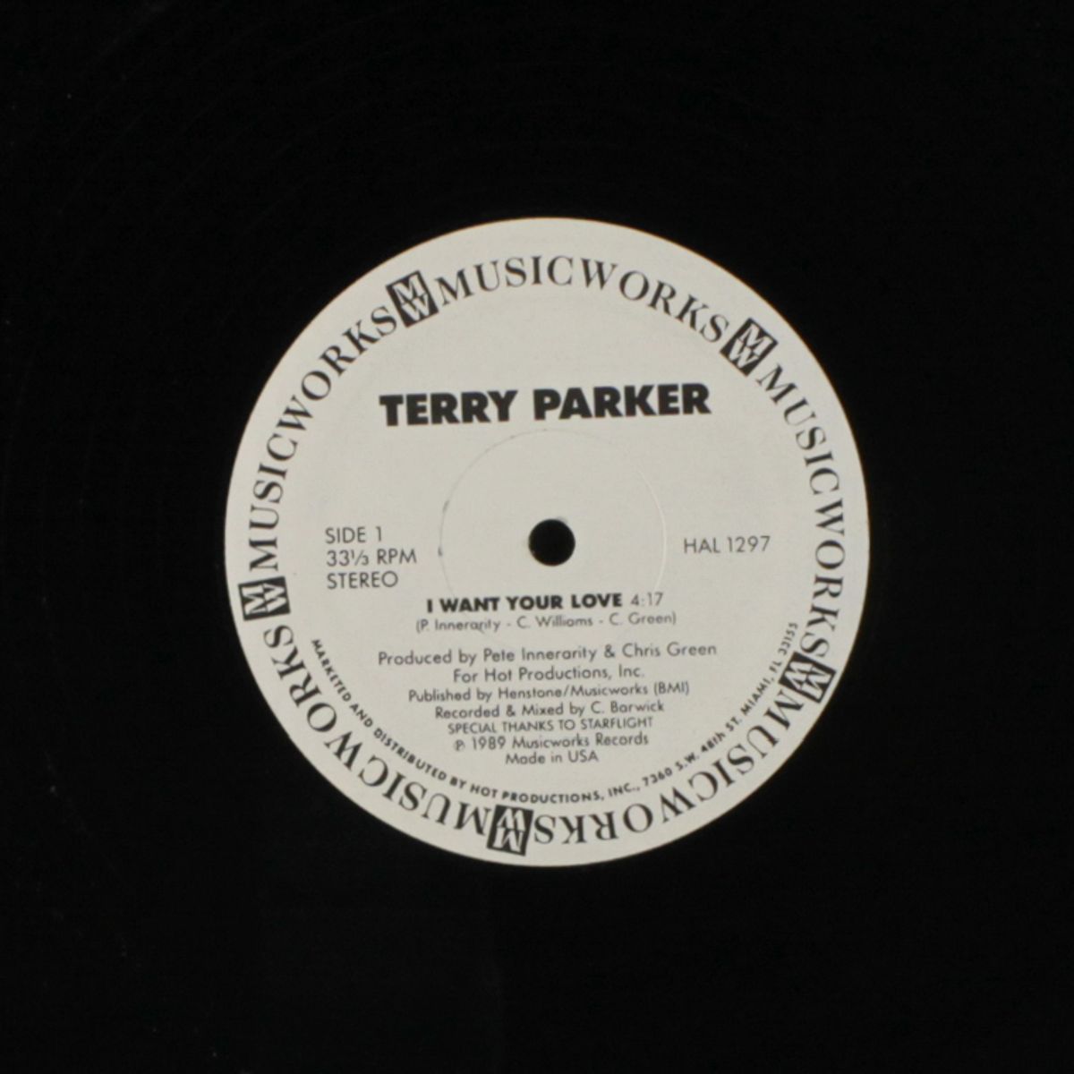 i want your love by TERRY PARKER