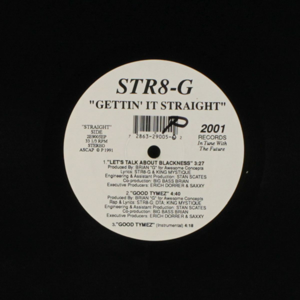 gettin' it straight by STR8-G