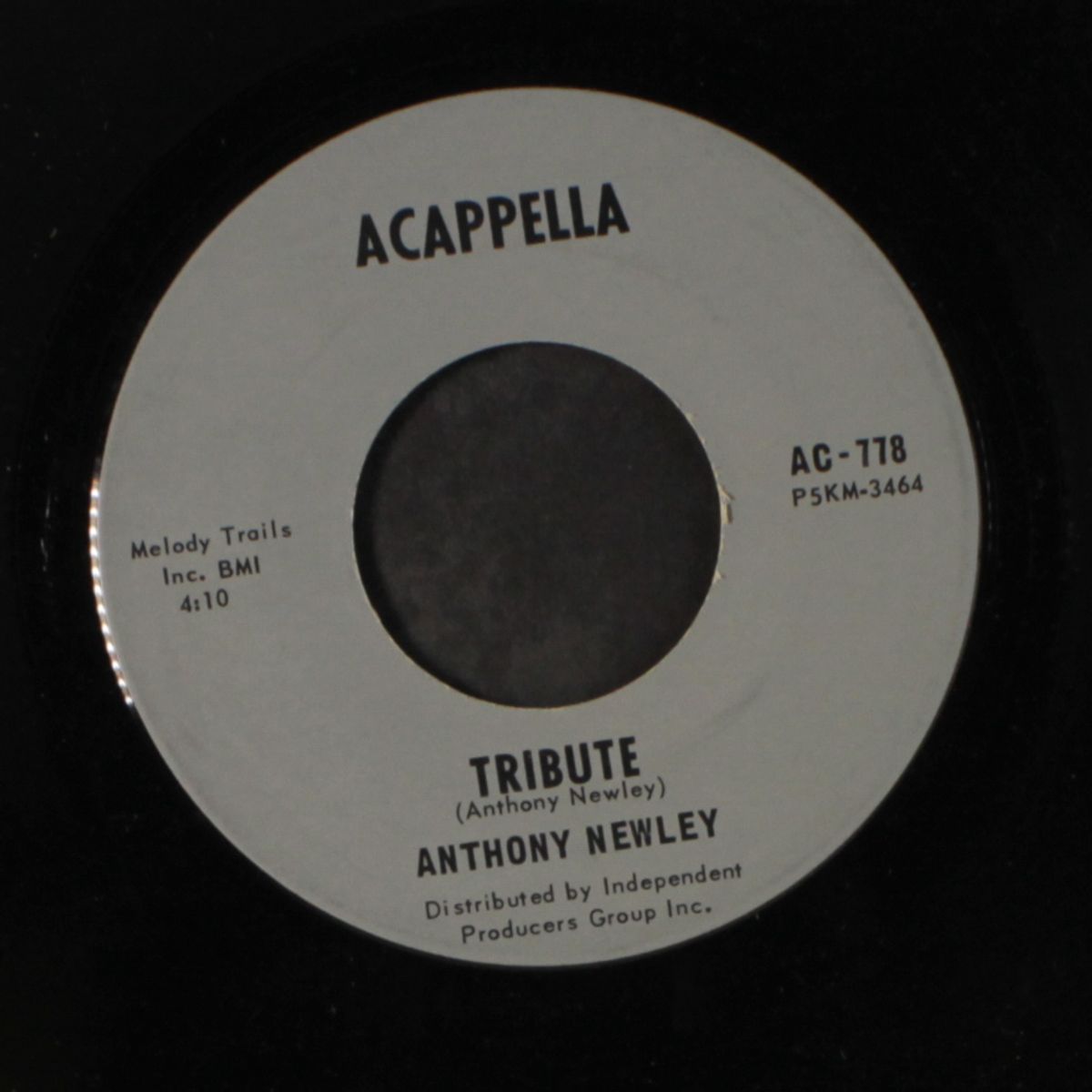 tribute / lament for a hero by ANTHONY NEWLEY