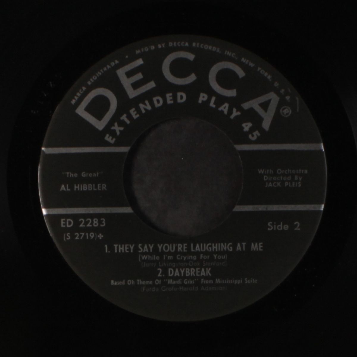 unchained melodies by AL HIBBLER
