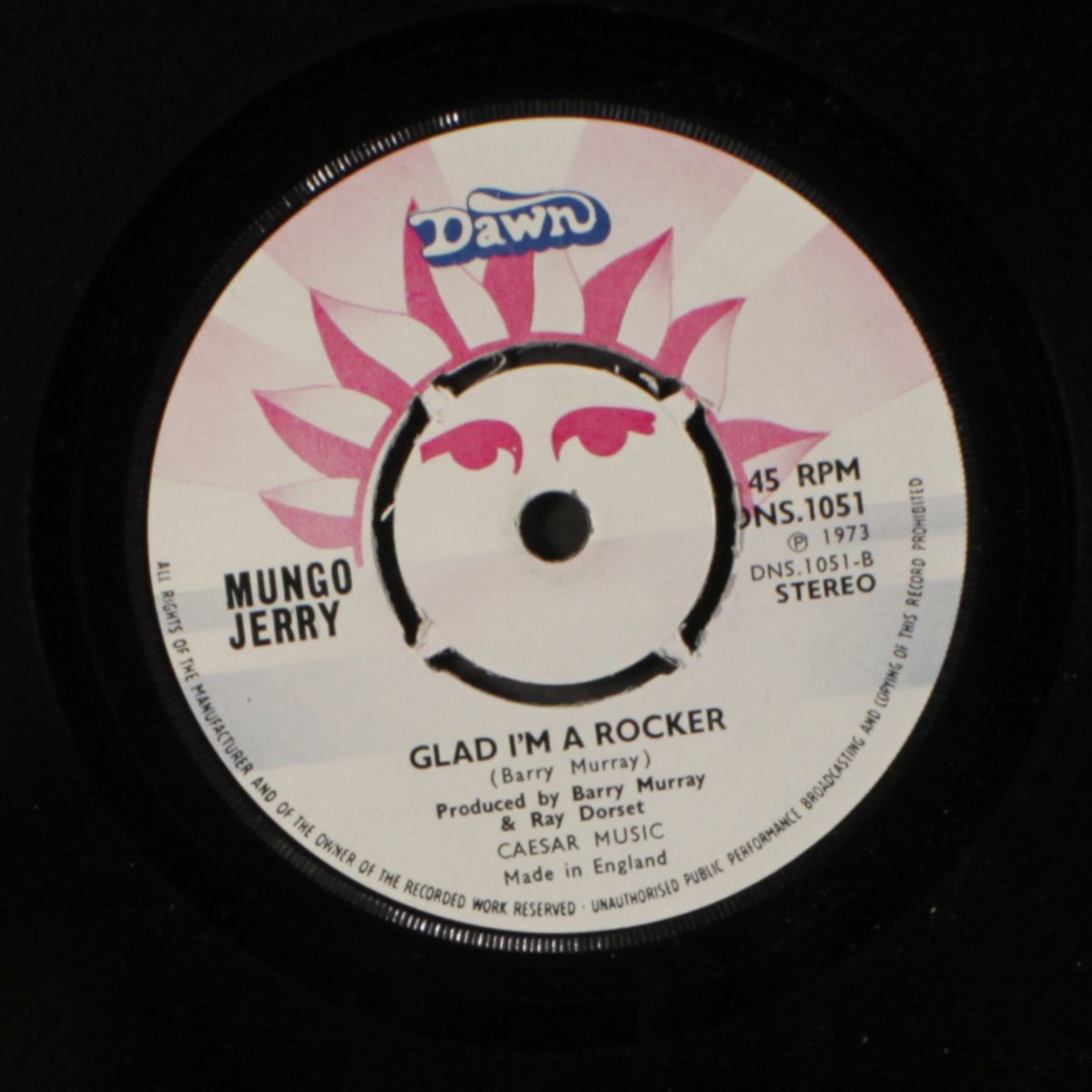 wild love / glad i'm a rocker by MUNGO JERRY