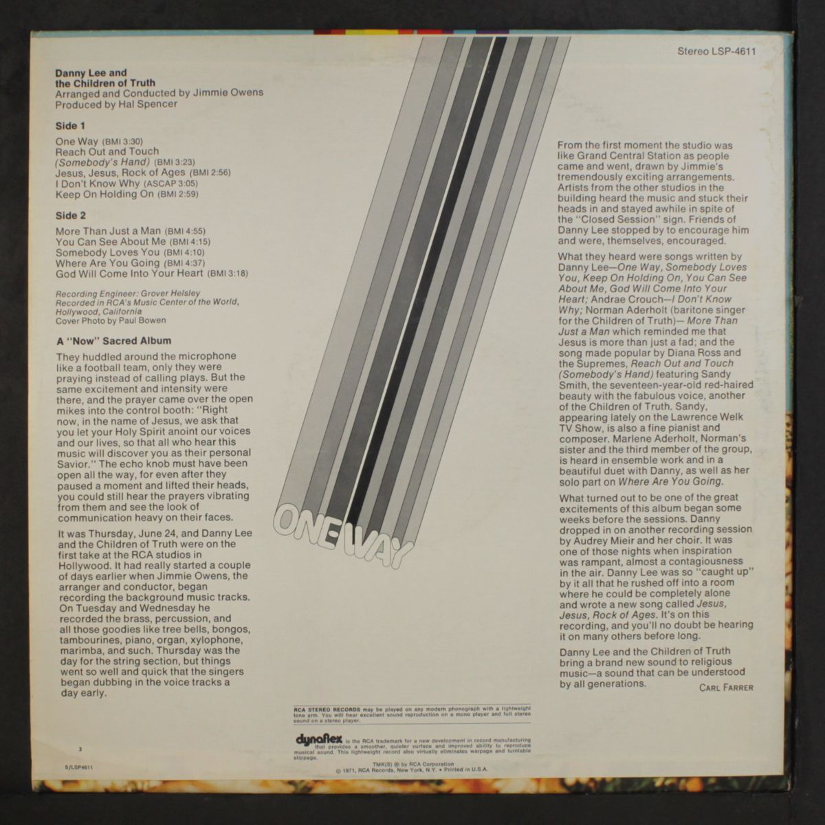 one way by DANNY LEE & CHILDREN OF TRUTH