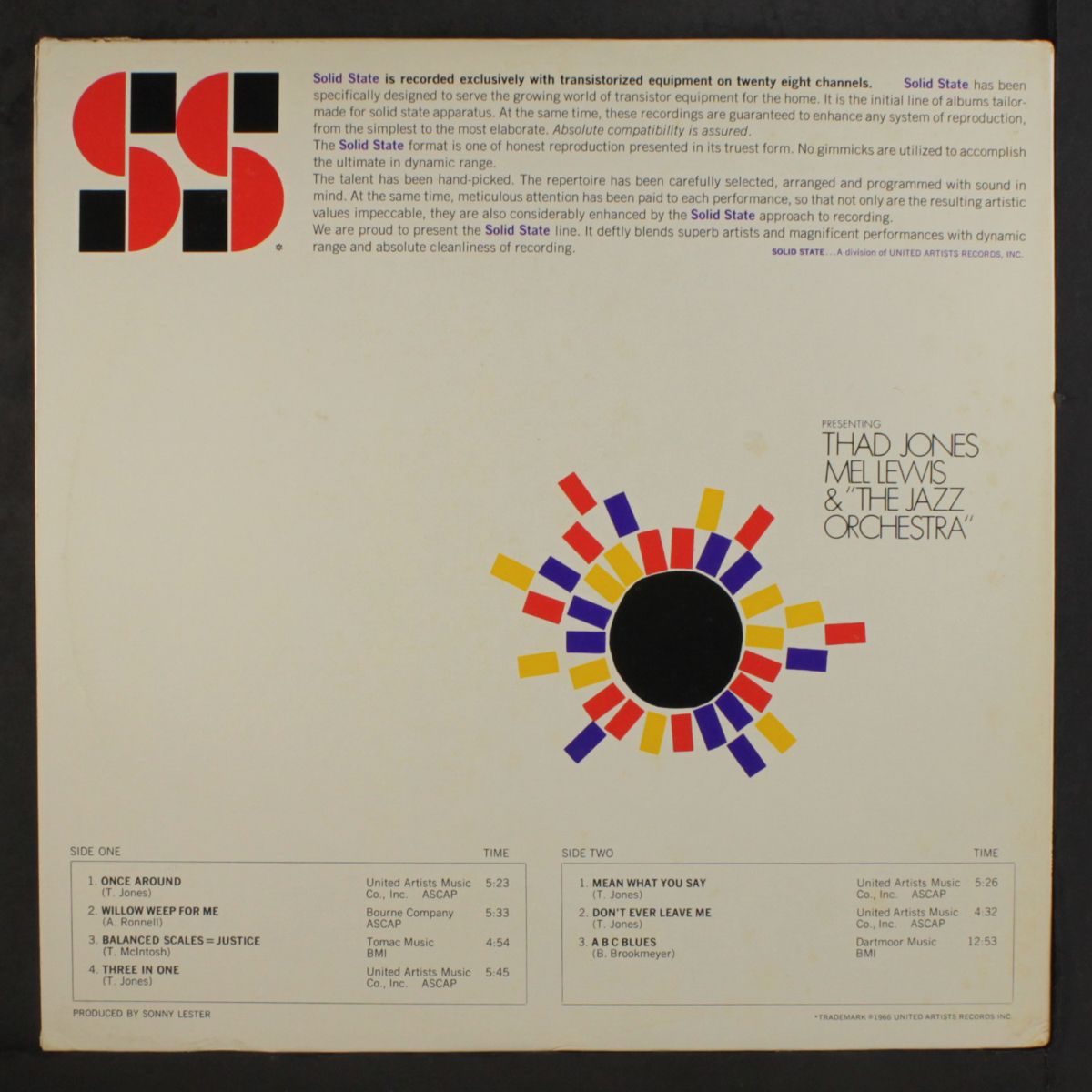 presenting by THAD JONES & MEL LEWIS