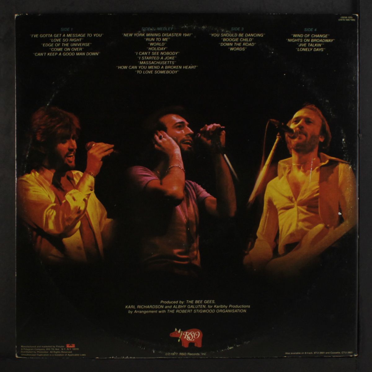 here at last...live by BEE GEES