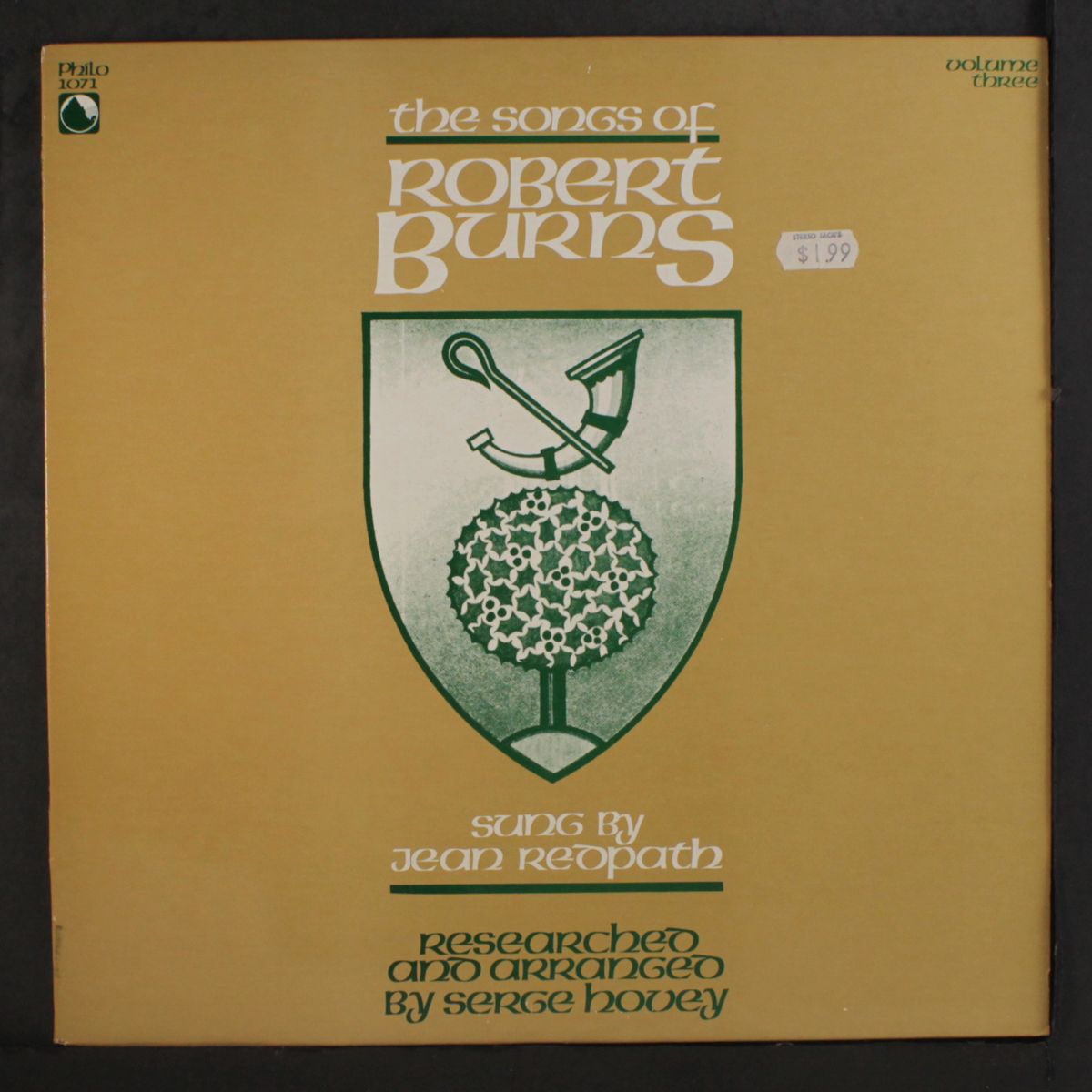 the songs of robert burns, vol. 3 by JEAN REDPATH