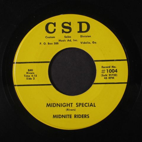 midnight special / green green grass by MIDNITE RIDERS