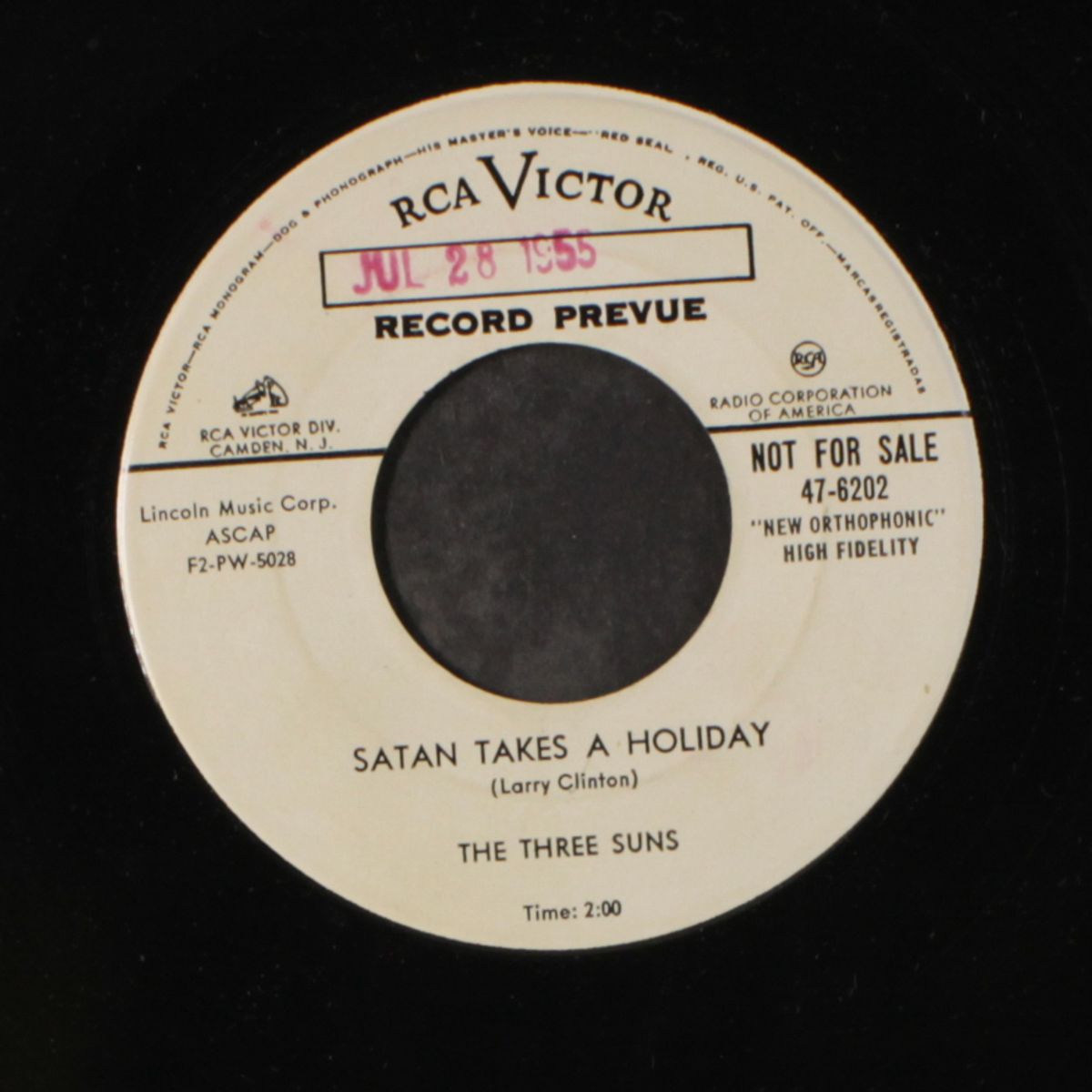 satan takes a holiday / you and you alone by THREE SUNS