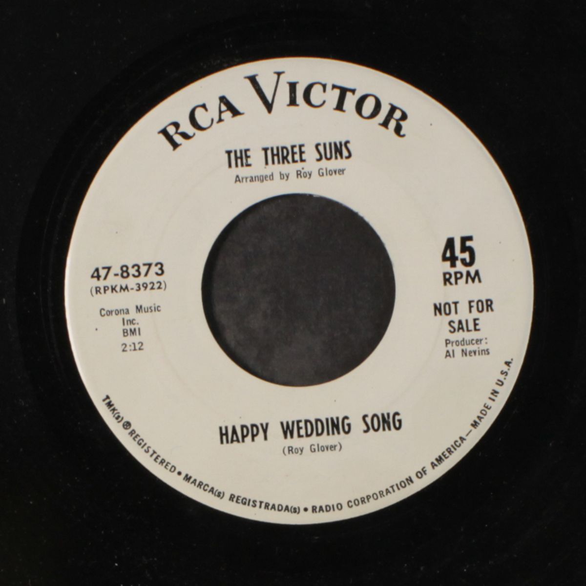 happy wedding song / my man by THREE SUNS