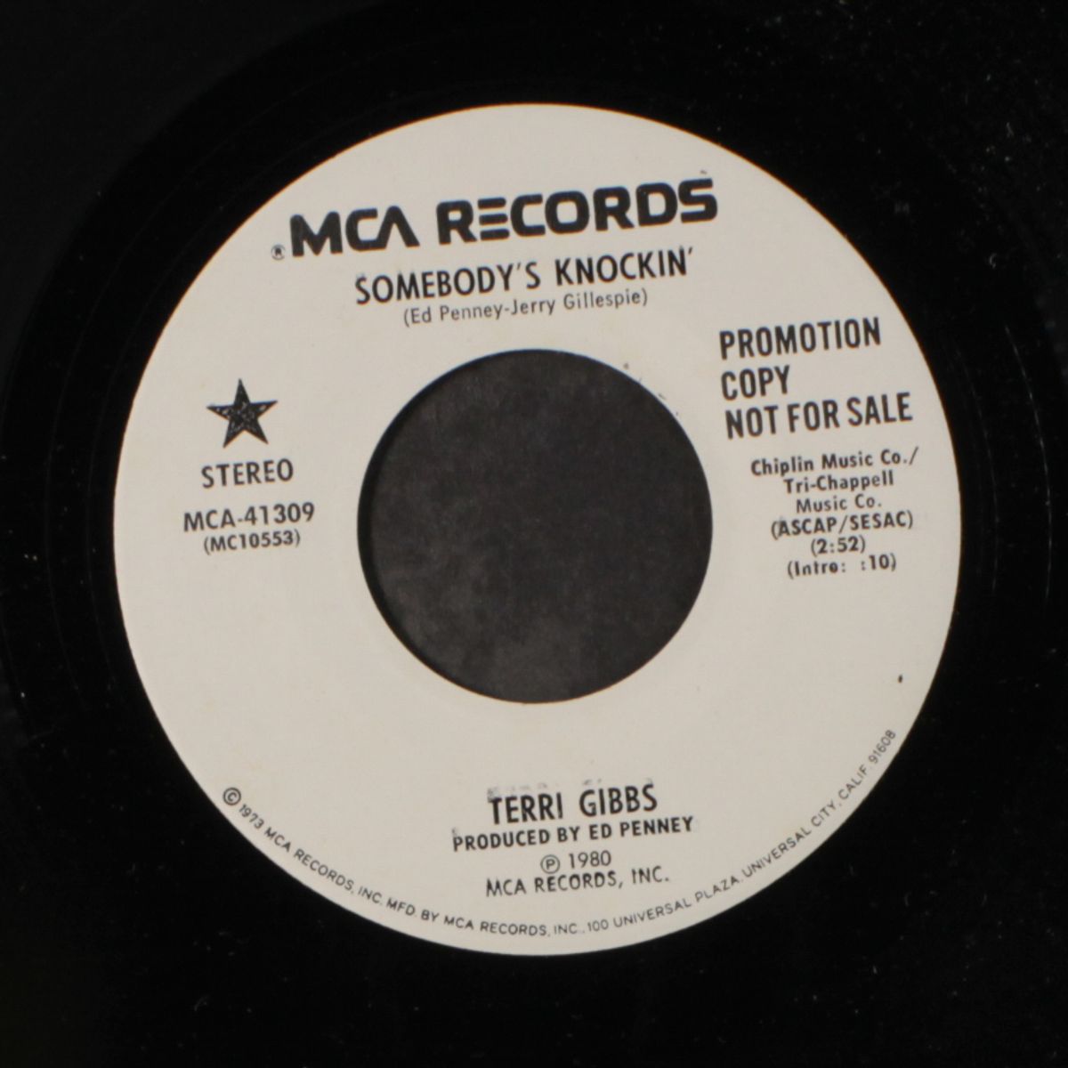 somebody's knockin' / same by TERRI GIBBS