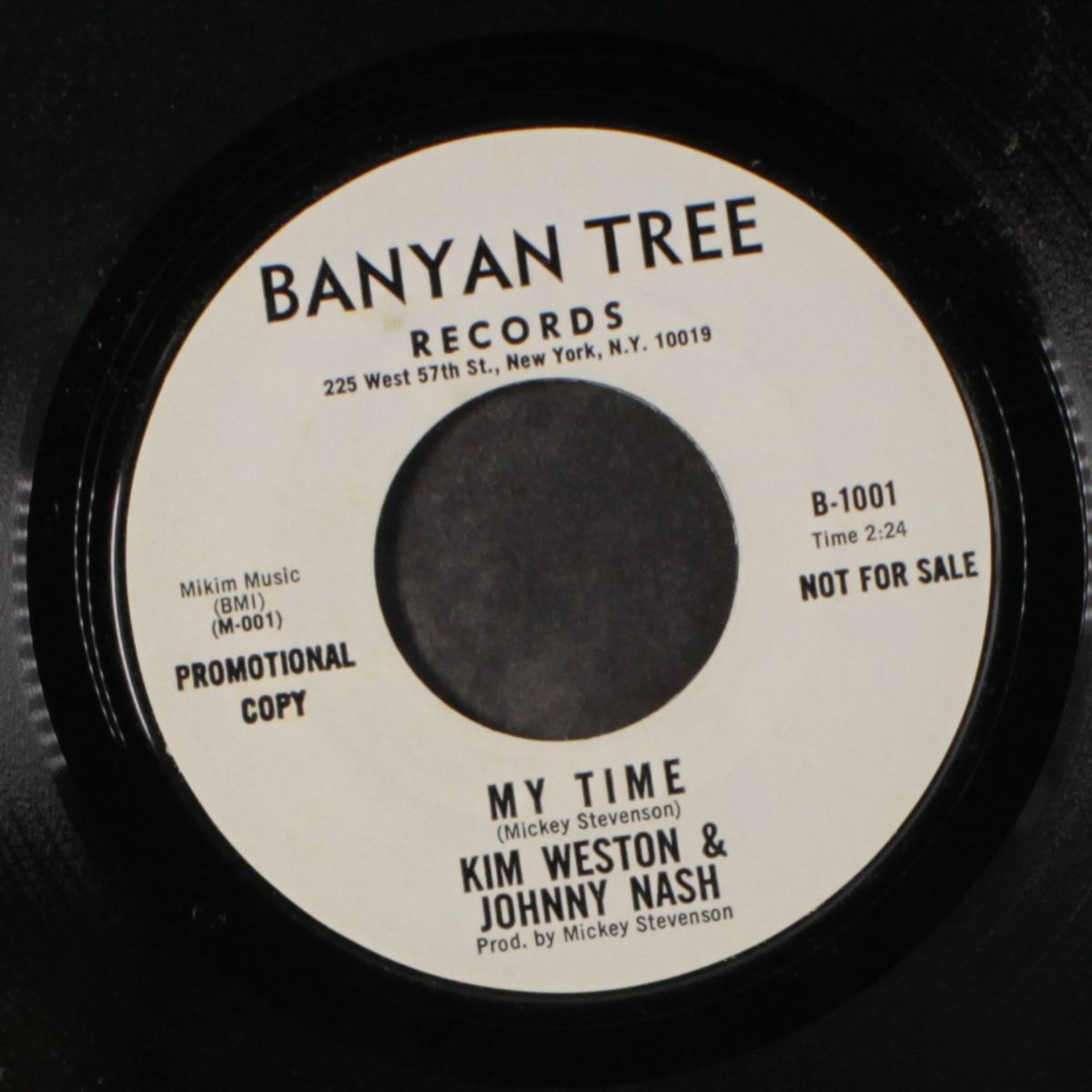 we try harder / my time by KIM WESTON & JOHNNY NASH