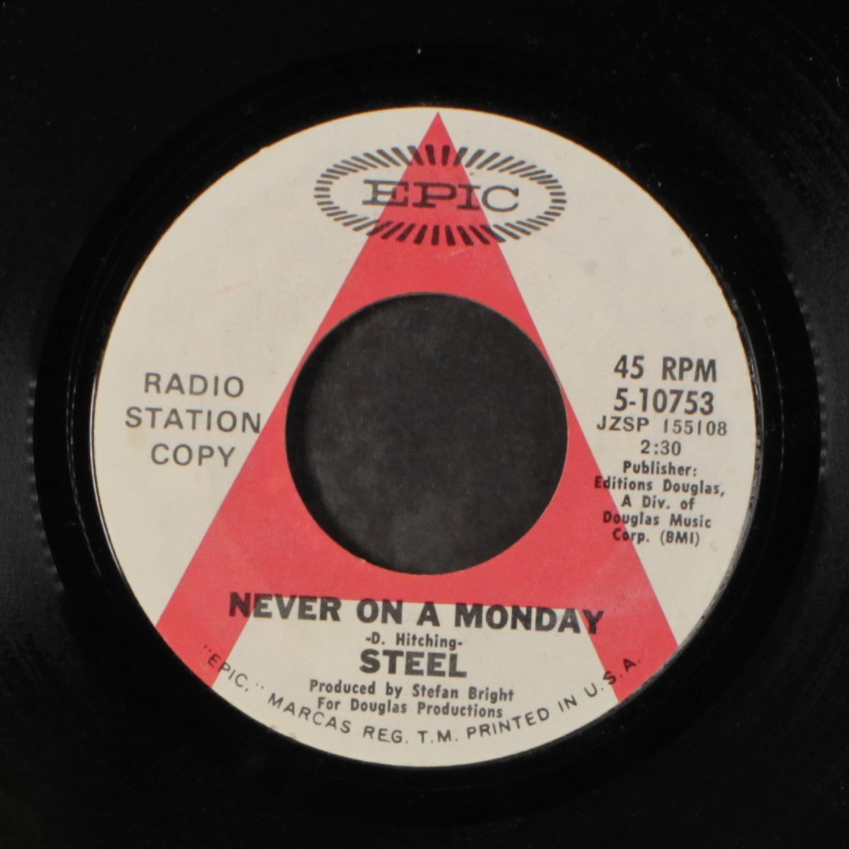never on a monday / rosie lee by STEEL