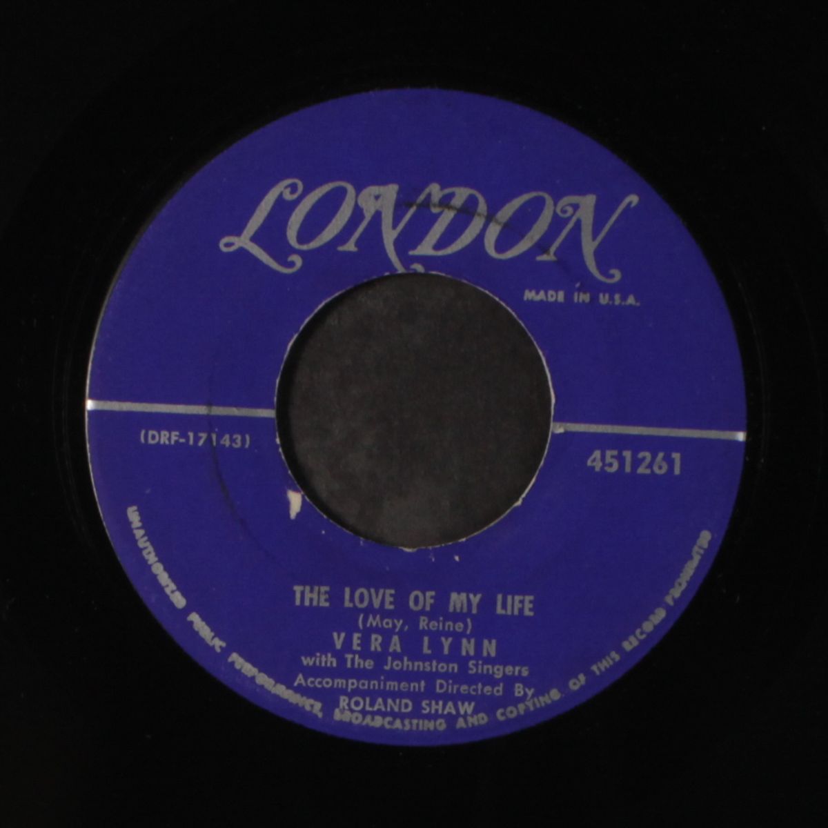 yours / the love of my life by VERA LYNN