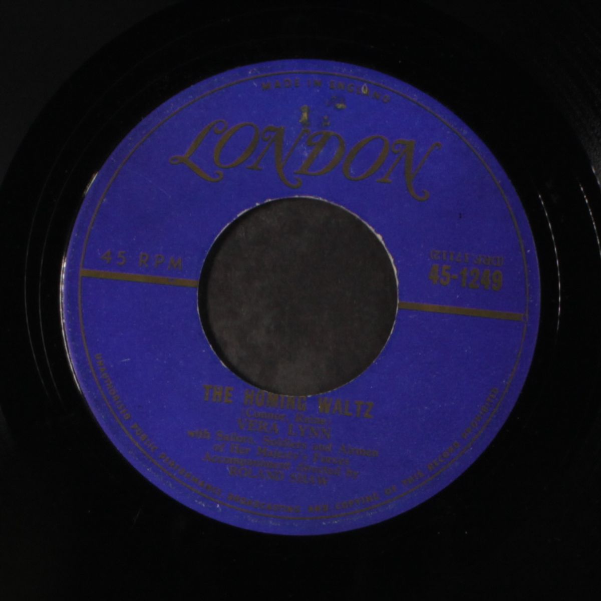 the homing waltz / when swallows say goodbye by VERA LYNN