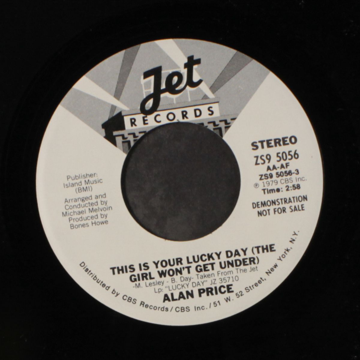 this is your lucky day by ALAN PRICE