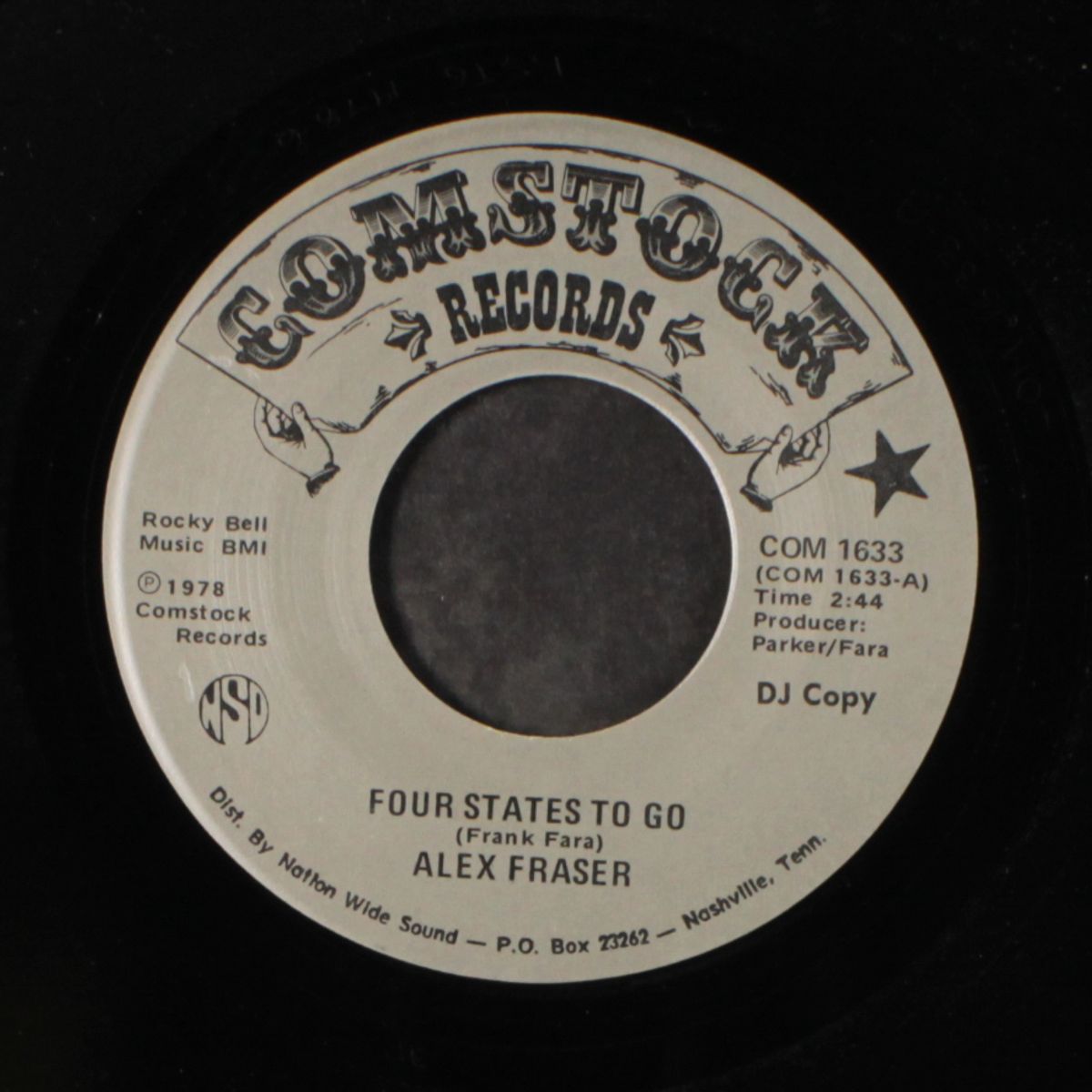 four states to go / i'm loving her by ALEX FRASER