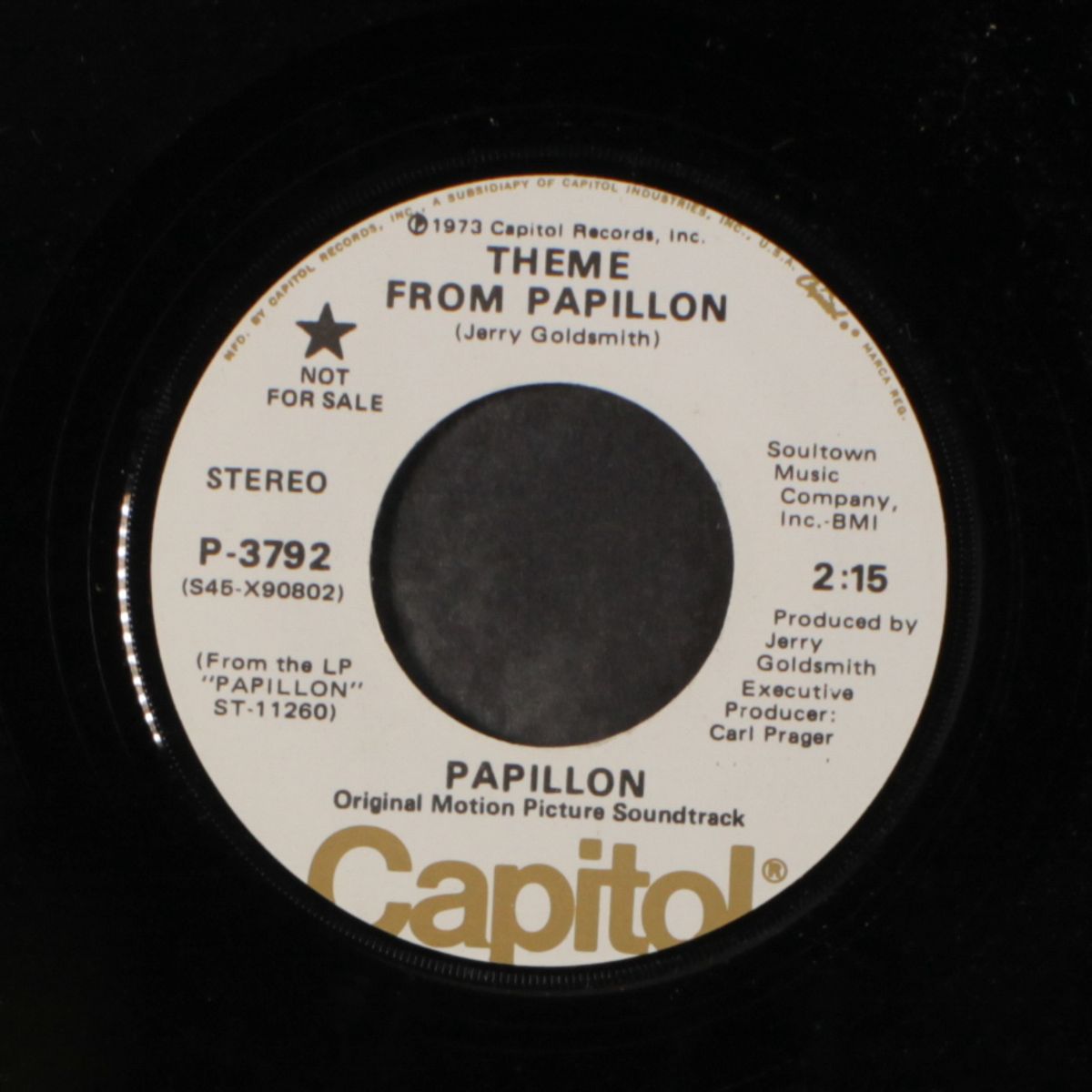 theme from papillon by JERRY GOLDSMITH