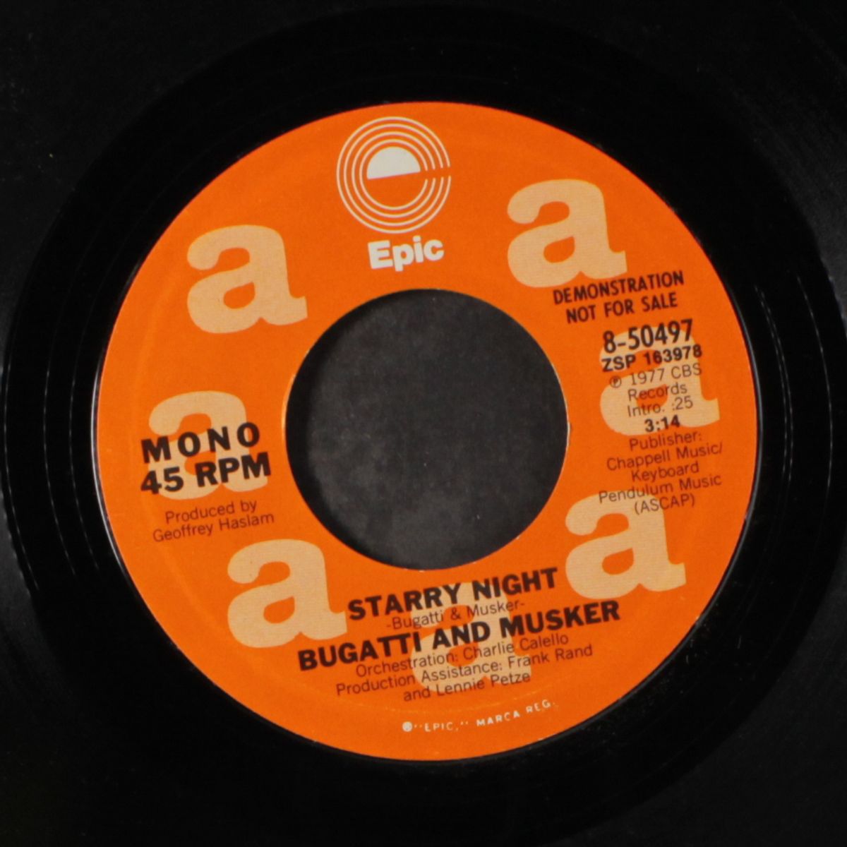 starry night / mono by BUGATTI & MUSKER