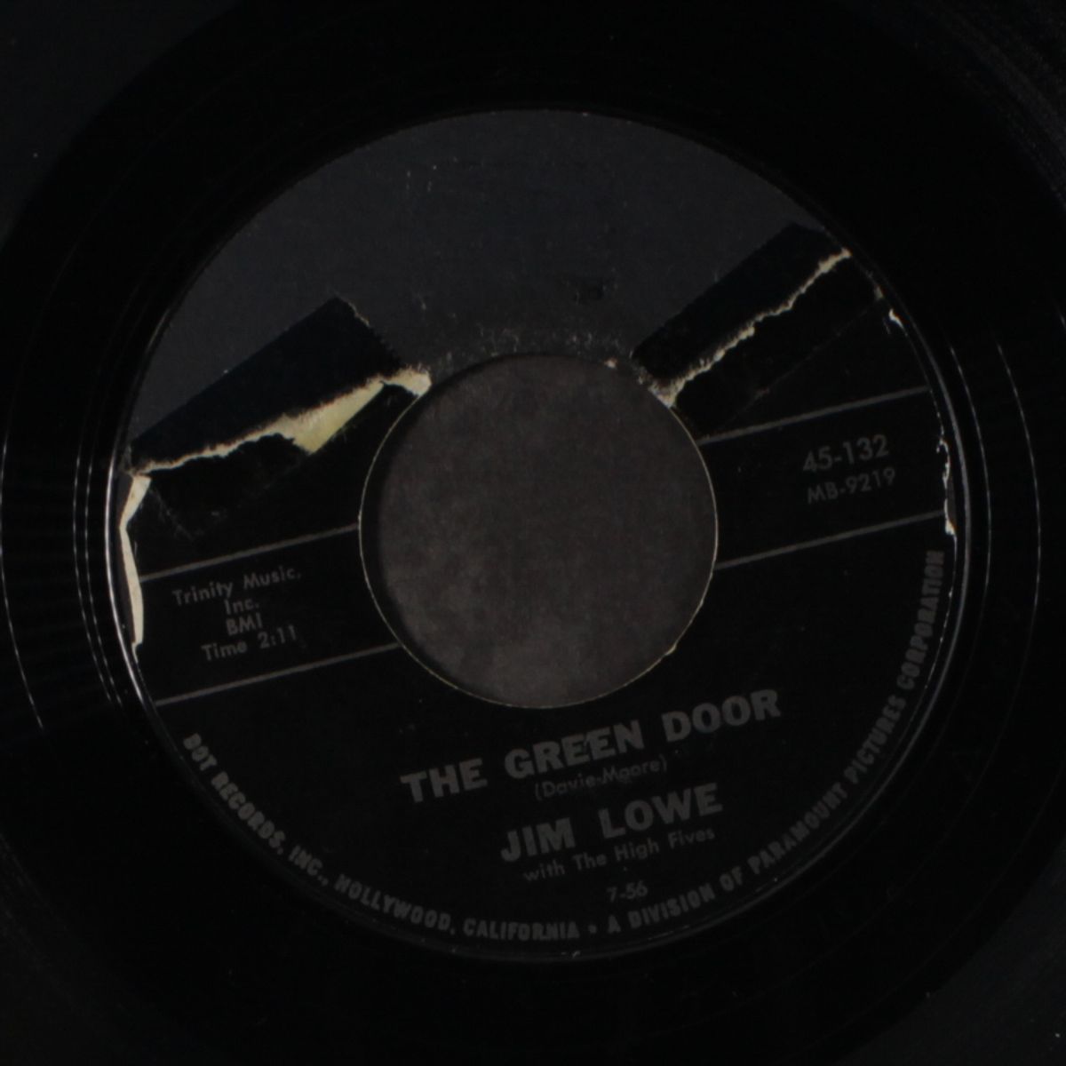 the green door / four walls by JIM LOWE