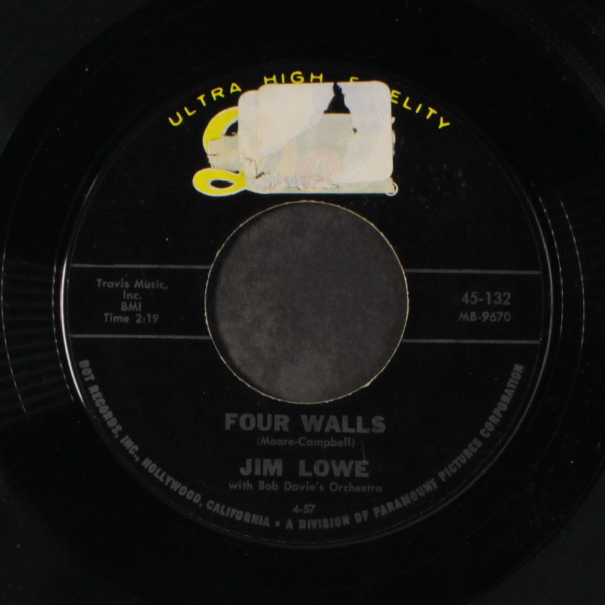 the green door / four walls by JIM LOWE