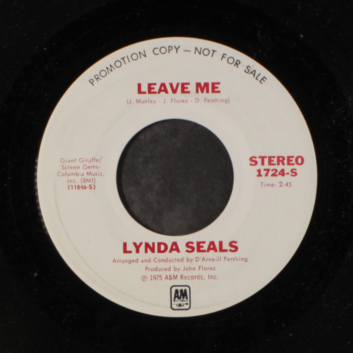 leave me / mono by LYNDA SEALS