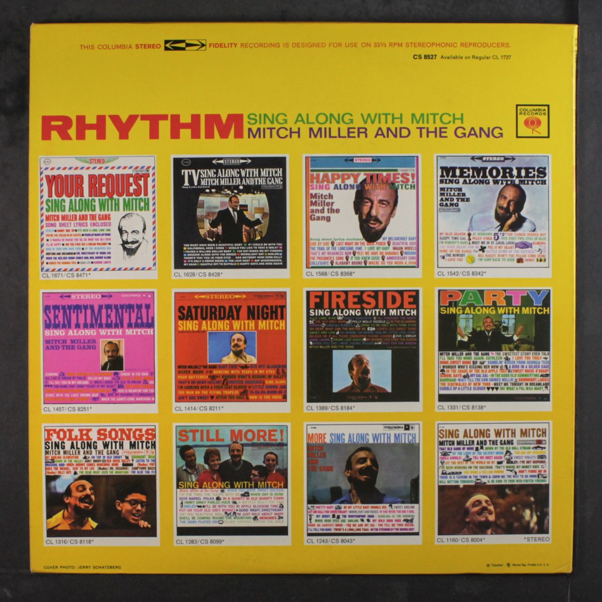 rhythm sing along by MITCH MILLER