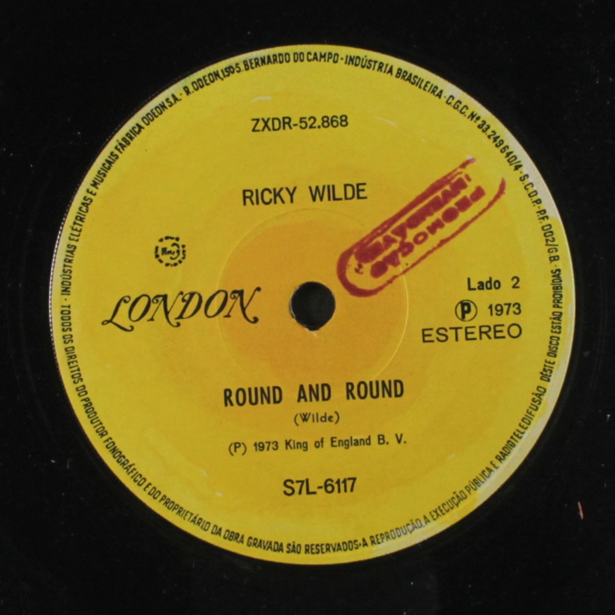 april love / round and round by RICKY WILDE