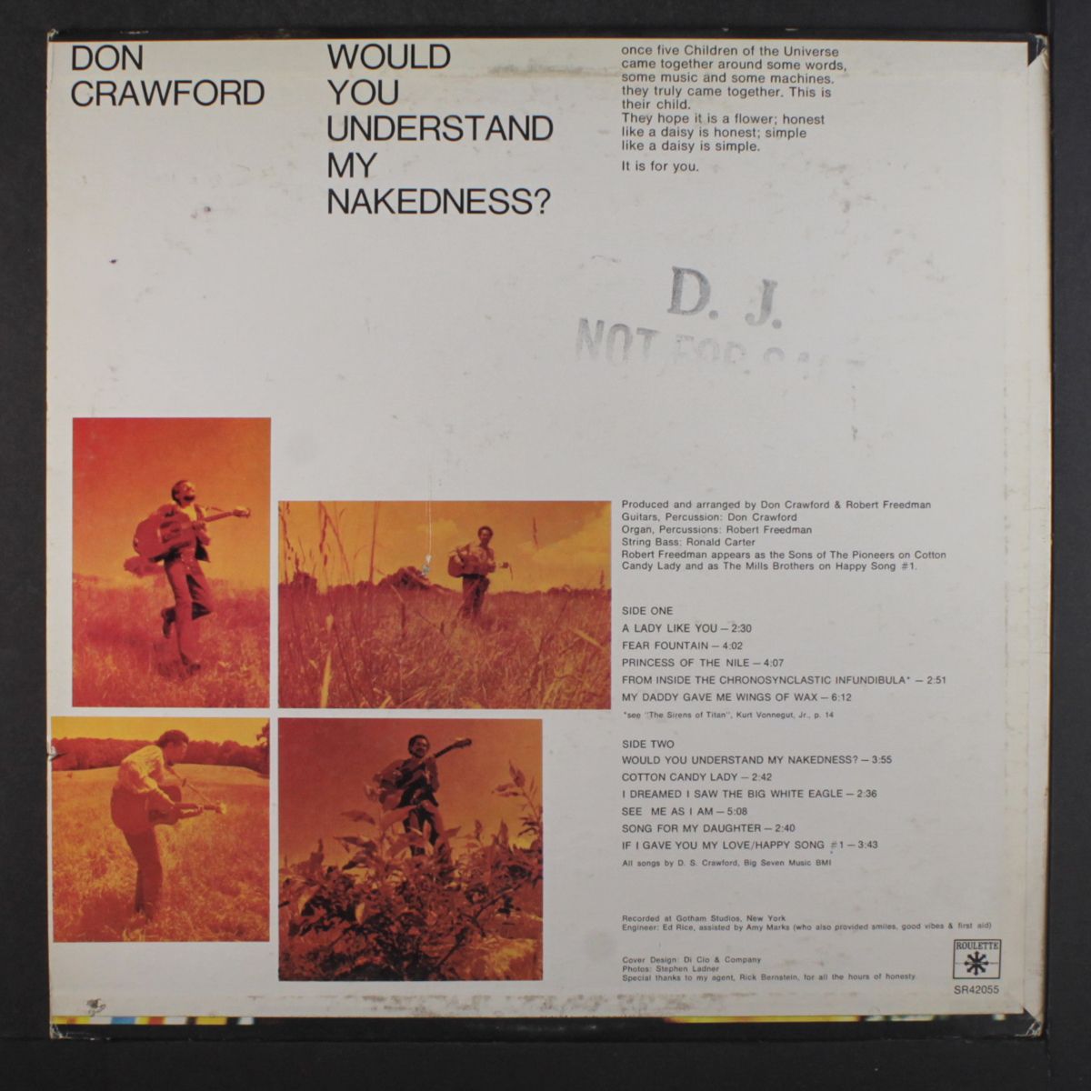 would you understand my nakedness? by DON CRAWFORD