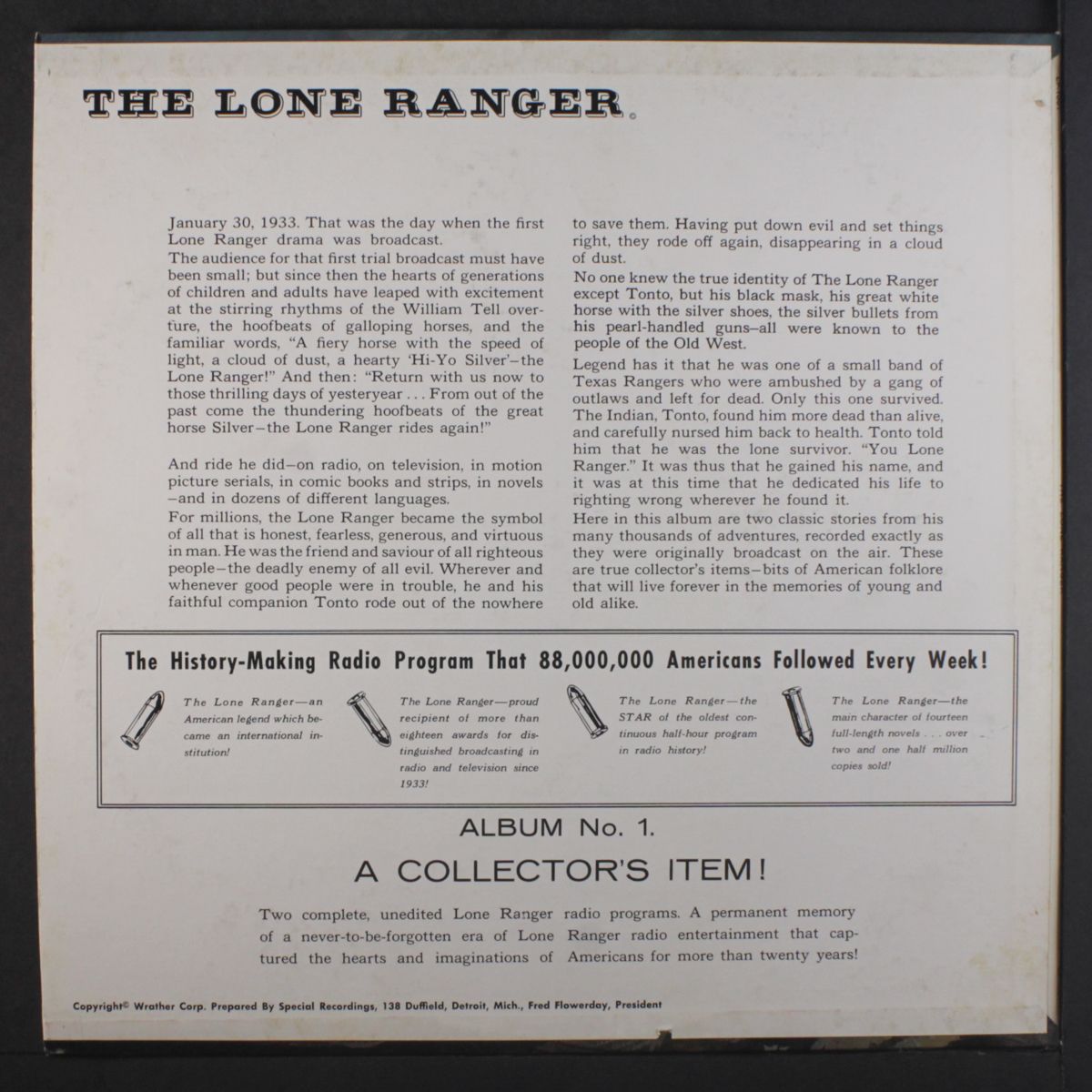 the lone ranger by ORIGINAL RADIO BROADCASTS