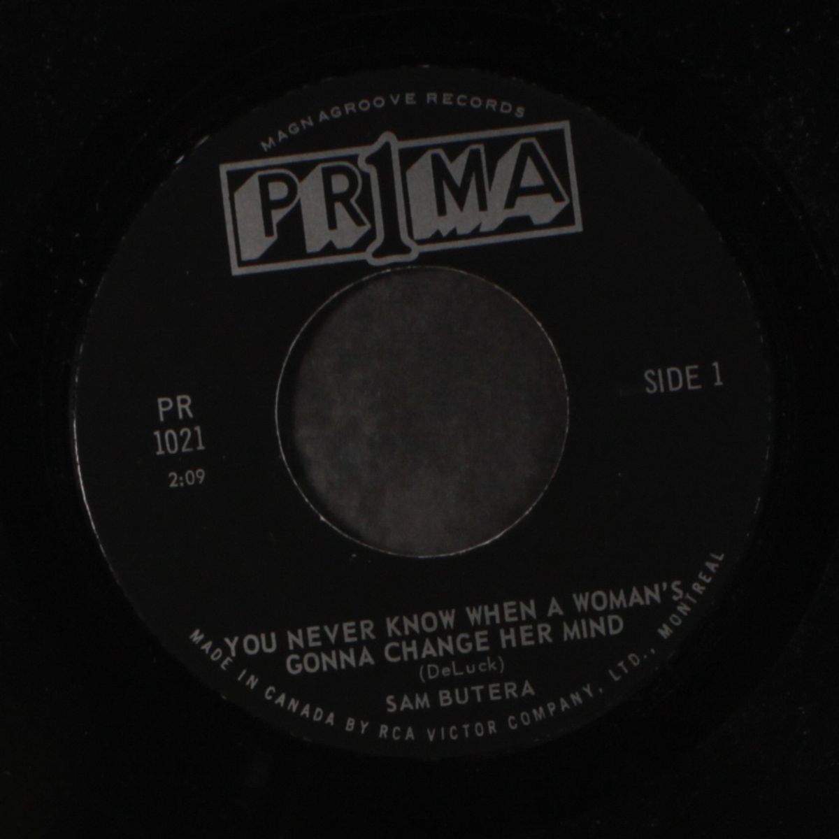 night train / you never know when a woman's gonna change her mind by SAM BUTERA