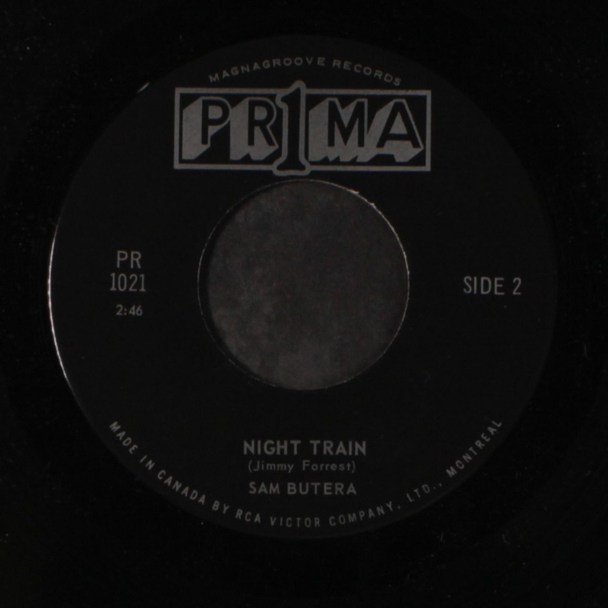 night train / you never know when a woman's gonna change her mind by SAM BUTERA