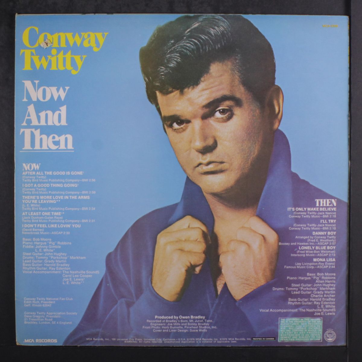 now and then by CONWAY TWITTY