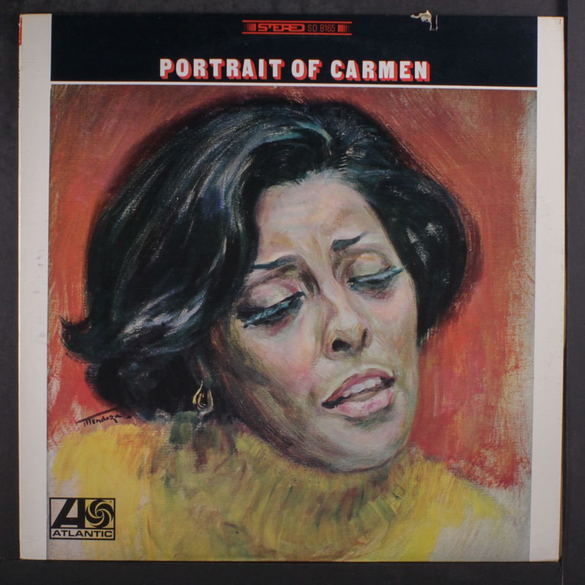 portrait of carmen by CARMEN MCRAE
