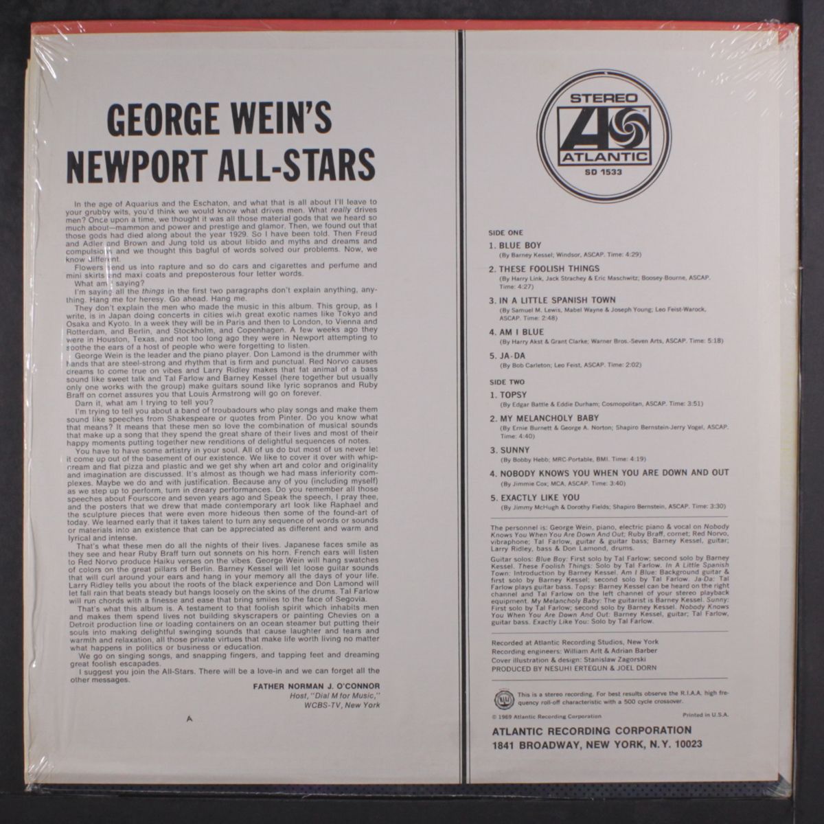 george wein's newport all stars by GEORGE WEIN